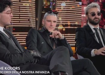 Alex Fiordispino dei The Kolors a Verissimo