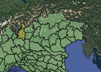 Allerta meteo 6 giugno 2025 (Foto: Protezione Civile)