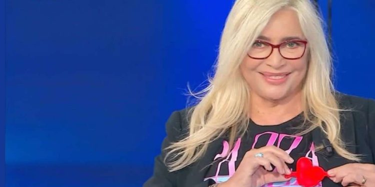 mara venier outfit per il party del nipotino