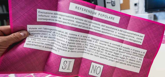 Referendum quesito n.4