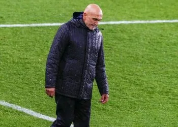 La delusione di Luciano Spalletti in Norvegia (Foto ANSA)