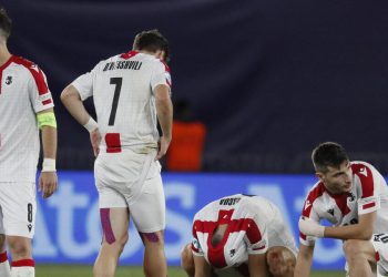 La Georgia agli Europei U21 (Foto ANSA)