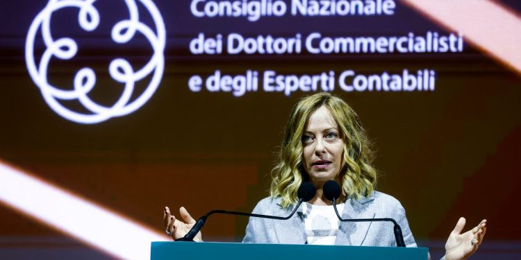 Meloni al Consiglio Commercialisti