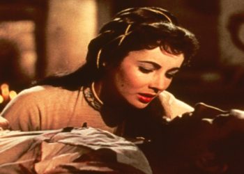 Elisabeth Taylor in Ivanhoe, film su Rete 4 (Foto Web)