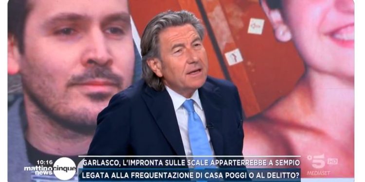 Garlasco, De Rensis (Foto: Mattino 5 News)