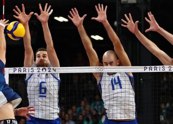 Un momento di Italia Francia alle Olimpiadi (Foto ANSA)