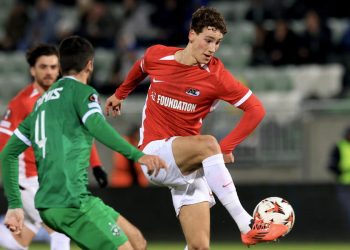 Ruben Van Bommel, esterno dell'Az Alkmaar (Foto ANSA)