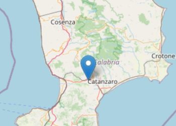 Terremoto Marcellinara (CZ) 11 giugno 2025 (Foto INGV)