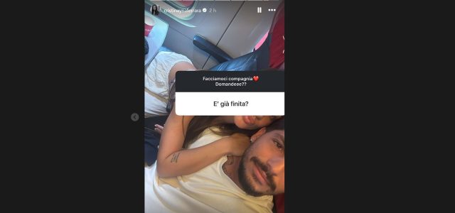 Gianmarco e Cristina smentiscono la crisi 