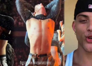 Chi è Simone Emili, nel corpo di ballo di Elodie al concerto di San Siro. (Foto: Web)