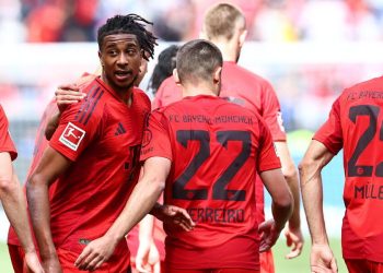 I calciatori del Bayern Monaco (Foto ANSA)