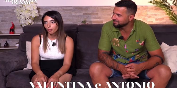 Valentina e Antonio, coppia Temptation Island 2025