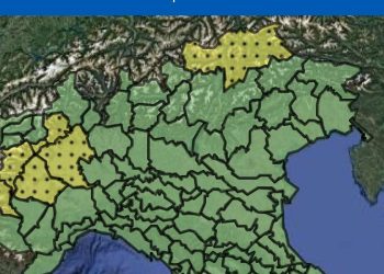 Allerta meteo, 14 giugno 2025 (Foto Protezione Civile)