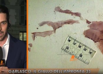 Garlasco, impronta 33 (Foto: Quarto Grado)