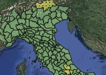 Allerta meteo, 15 giugno 2025 (Foto: Protezione Civile)
