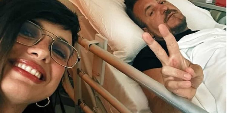 Gigi Campanile, il compagno di Dolcenera in ospedale