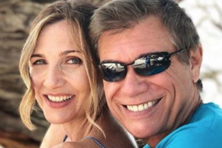 Lorella Cuccarini e Silvio Testi