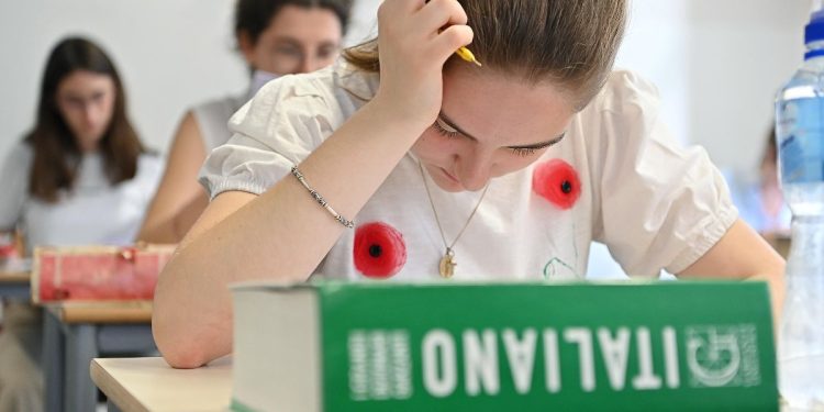 Tema italiano, Maturità