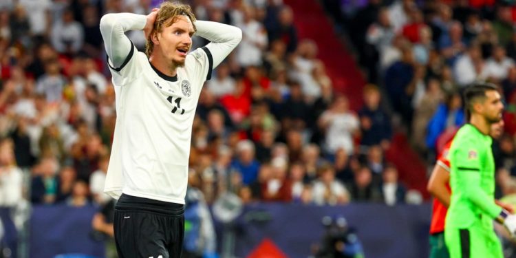 Nick Woltemade, qui con la Germania U21 (Foto ANSA)