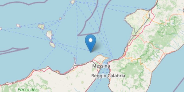 Terremoto Sicilia Nord-orientale 16 giugno 2025 (Foto INGV)