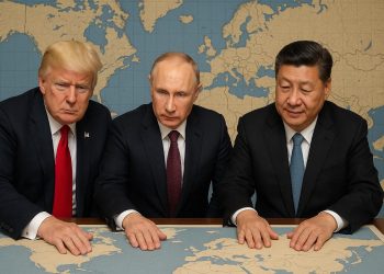 Trump, Putin e Xi Jinping