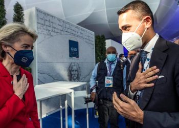 Von der Leyen e Di Maio