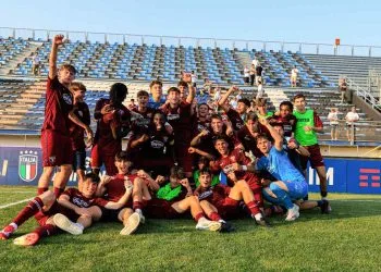 La festa del Torino U17 (da Facebook)
