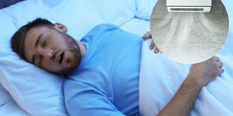 dormire condizionatore fa male