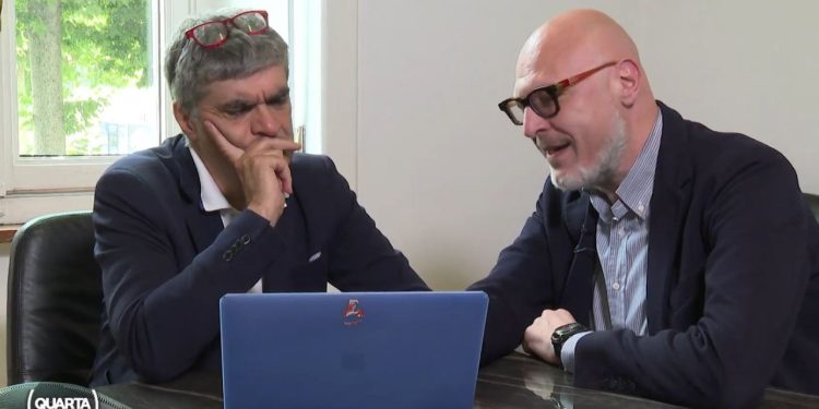 Garlasco, il pc di Stasi (Foto: Quarta Repubblica)