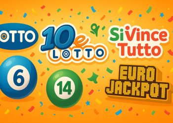 Lotto, 10eLotto, Superenalotto, Eurjackpot e Simbolotto (Foto: ChatGPT)