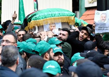 funerale del leader di Hamas Saleh al-Arouri