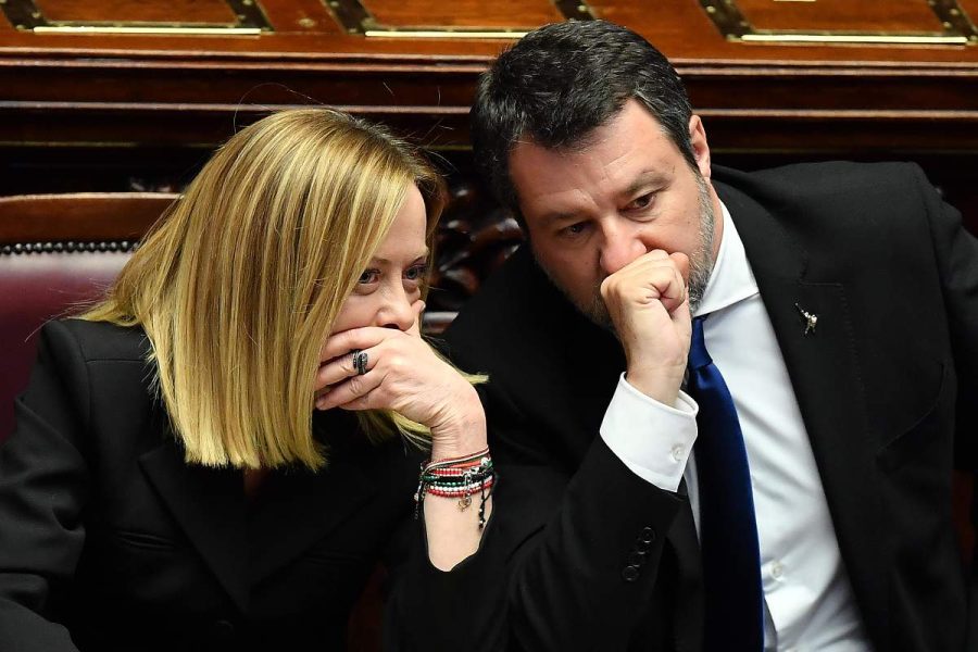 Meloni e Salvini
