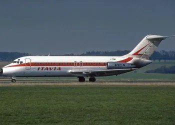 Strage di Ustica: l'aereo DC-9 di Itavia