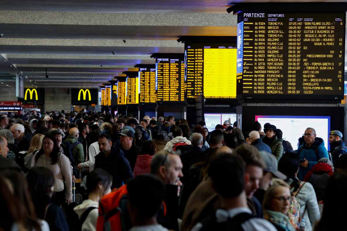 Caos treni a Roma