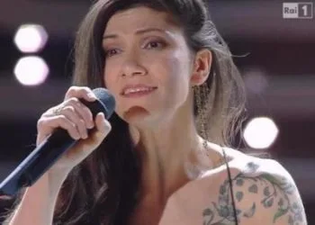 Elisa cantante (screen Rai1)