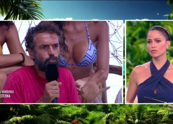 Dino Giarrusso contro Cristina Plevani all'Isola dei Famosi 2025