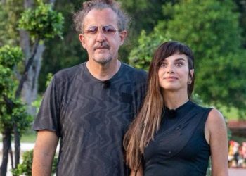 Dolcenera e il compagno Gigi Campanile. (Foto: Web)