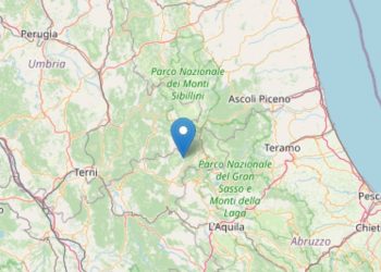 Terremoto Cittareale 18 giugno 2025 (Foto: Ingv)