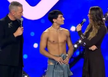 Daniele Doria a Battiti Live (Foto: Screen)