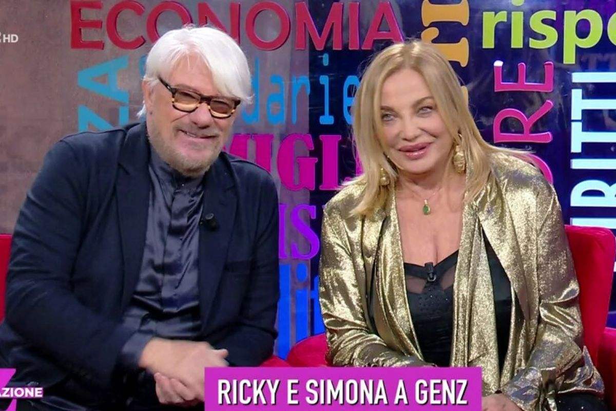 Ricky Tognazzi e Simona Izzo (Foto: screen Raiplay)