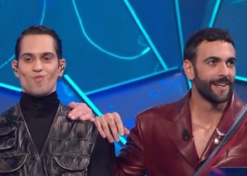Marco Mengoni e Mahmood (Foto: Screen)