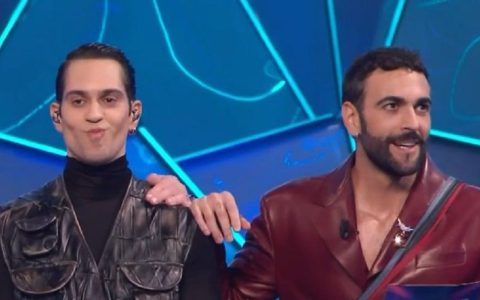 Marco Mengoni e Mahmood (Foto: Screen)