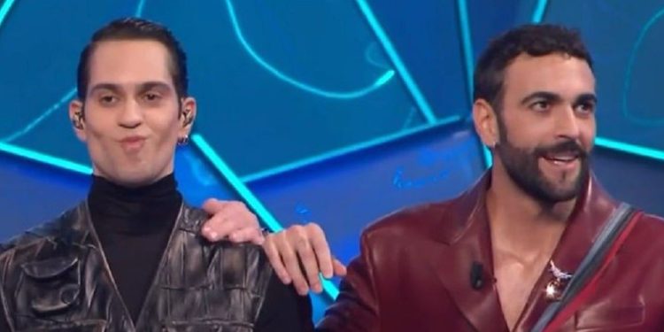 Marco Mengoni e Mahmood (Foto: Screen)