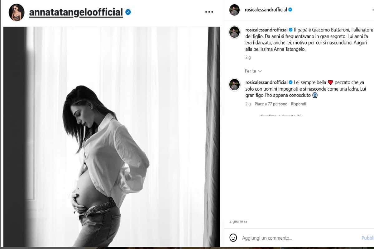 alessandro rosica su anna tatangelo