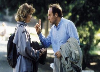 Margherita Buy e Carlo Verdone in una scena del film su Rete 4 (Foto Web)