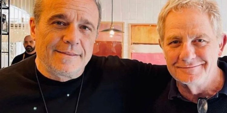 Antonello Fassari e Claudio Amendola