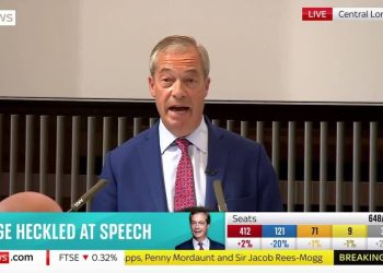 Nigel Farage (Foto: Sky News)