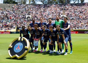 Il Psg schierato al Mondiale per Club (Foto ANSA)