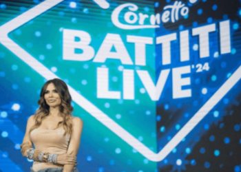 Ilary Blasi, conduttrice Cornetto Battiti Live 2025. (Foto: Web)