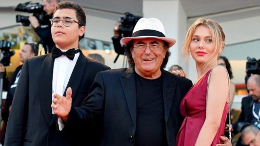 Al Bano con i figli Albano e Jasmine Carrisi